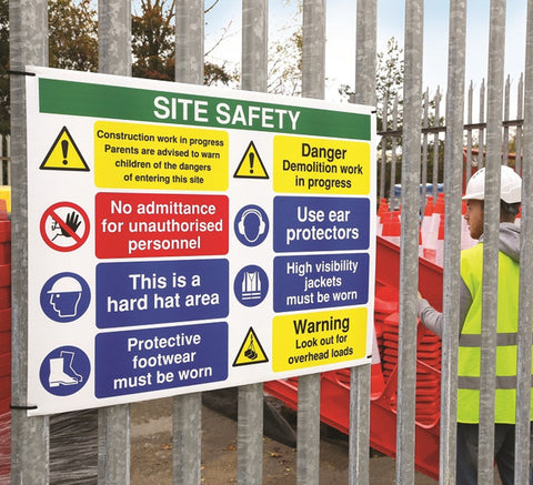 Construction Site Safety Signs