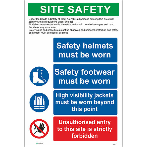 PPE Signs - Health & Safety Signs