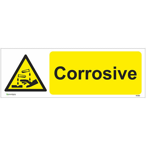 Corrosive Sign - Safety Signs & Stickers | Borehamwood Signs