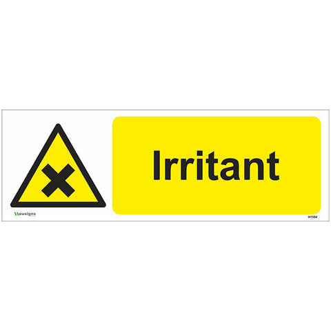 Irritant Sign - Safety Signs & Stickers | Borehamwood Signs