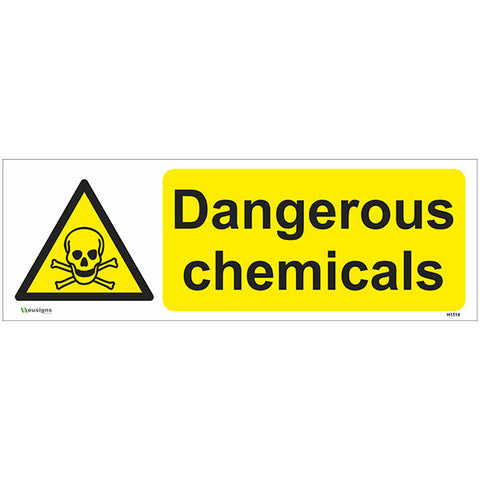 Dangerous Chemicals Sign - Safety Signs & Stickers | Borehamwood Signs