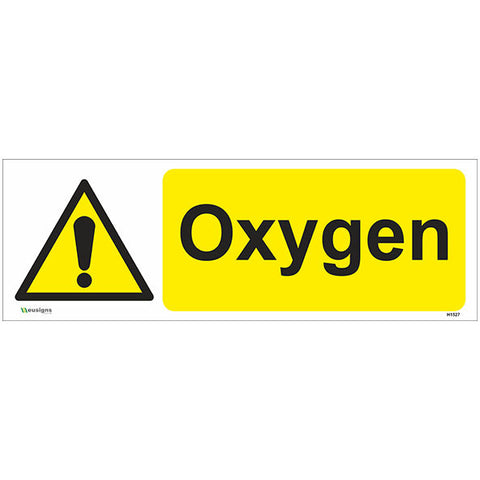 Oxygen Sign - Safety Signs & Stickers | Borehamwood Signs