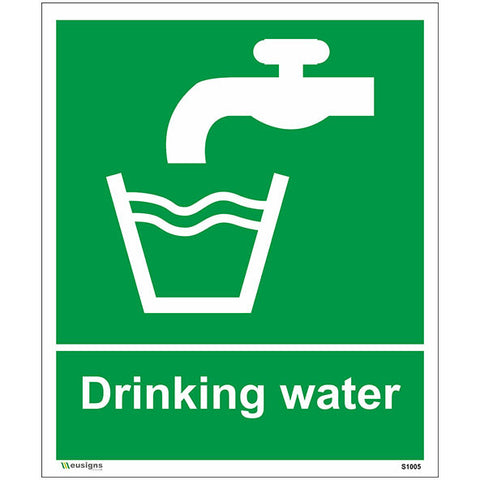 Drinking Water Sign - Safety Signs & Stickers | Borehamwood Signs