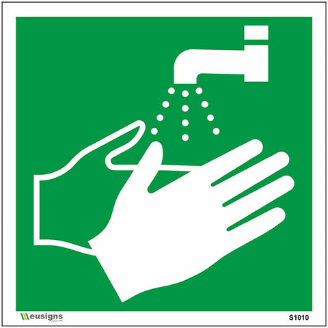 Wash Your Hands Sign - Safety Signs & Stickers | Borehamwood Signs