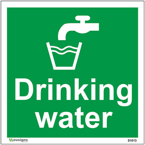 Drinking Water Sign - Safety Signs & Stickers | Borehamwood Signs