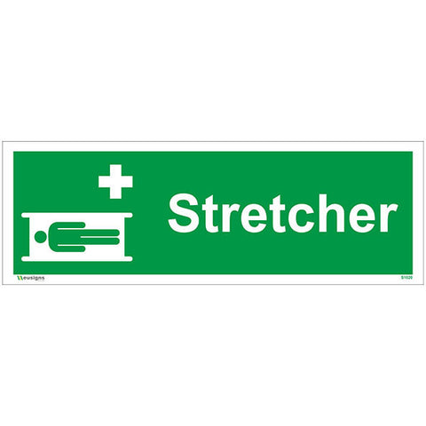 Stretcher Sign - Safety Signs & Stickers | Borehamwood Signs